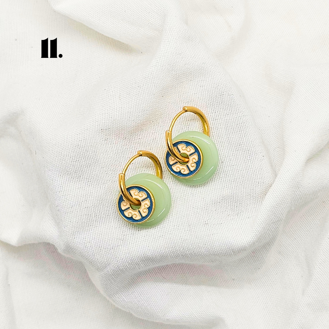 Singapore Handmade Jewelry - Stackable Earrings