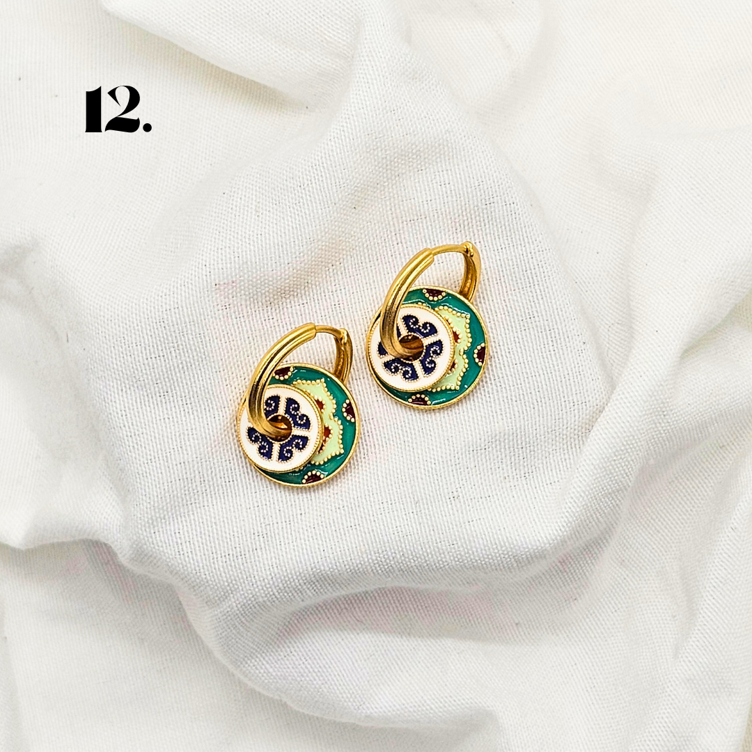 Singapore Handmade Jewelry - Stackable Earrings