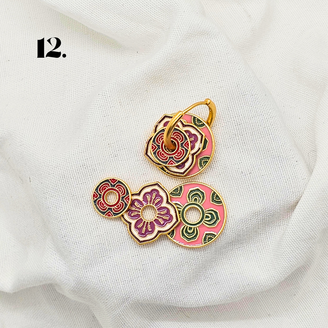 Singapore Handmade Jewelry - Stackable Earrings