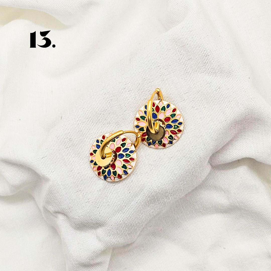 Singapore Handmade Jewelry - Stackable Earrings