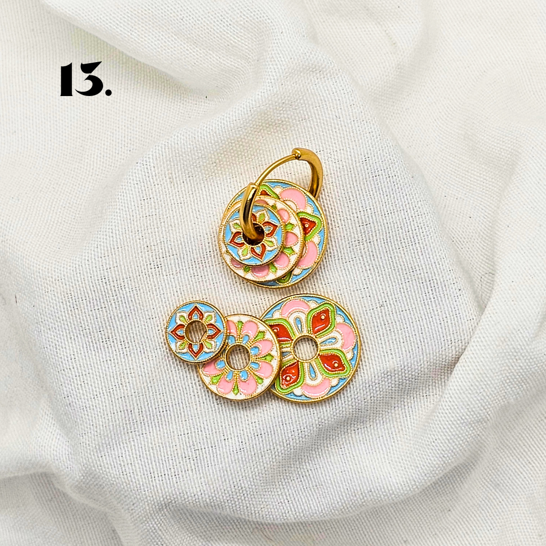 Singapore Handmade Jewelry - Stackable Earrings