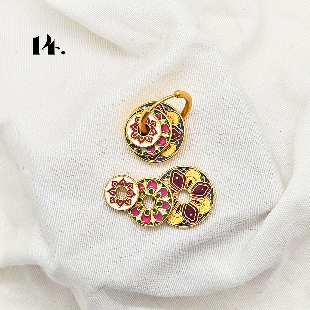 Singapore Handmade Jewelry - Stackable Earrings
