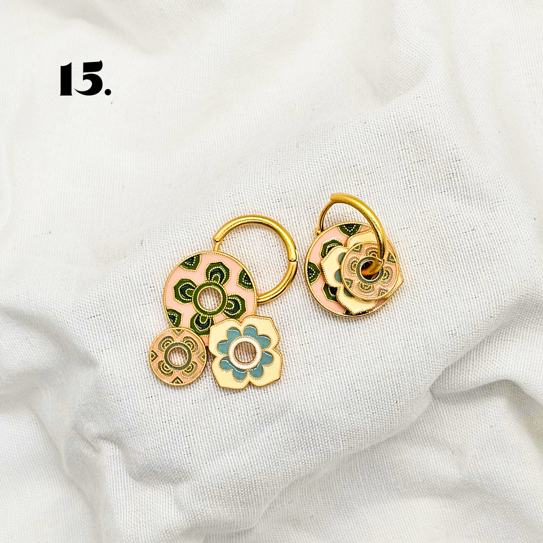 Singapore Handmade Jewelry - Stackable Earrings