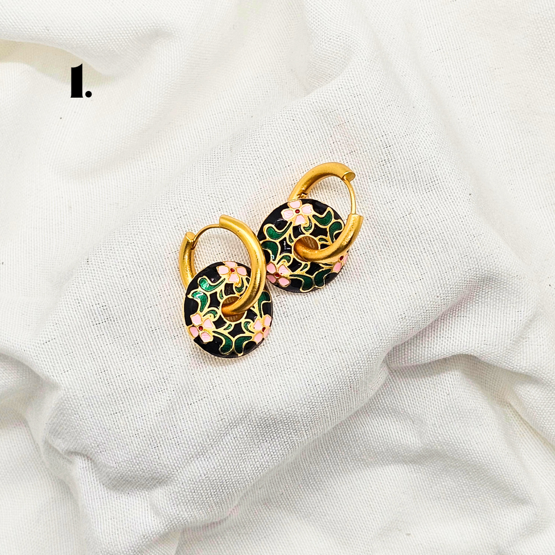 Singapore Handmade Jewelry - Stackable Earrings