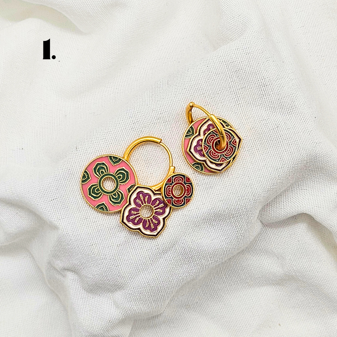 Singapore Handmade Jewelry - Stackable Earrings