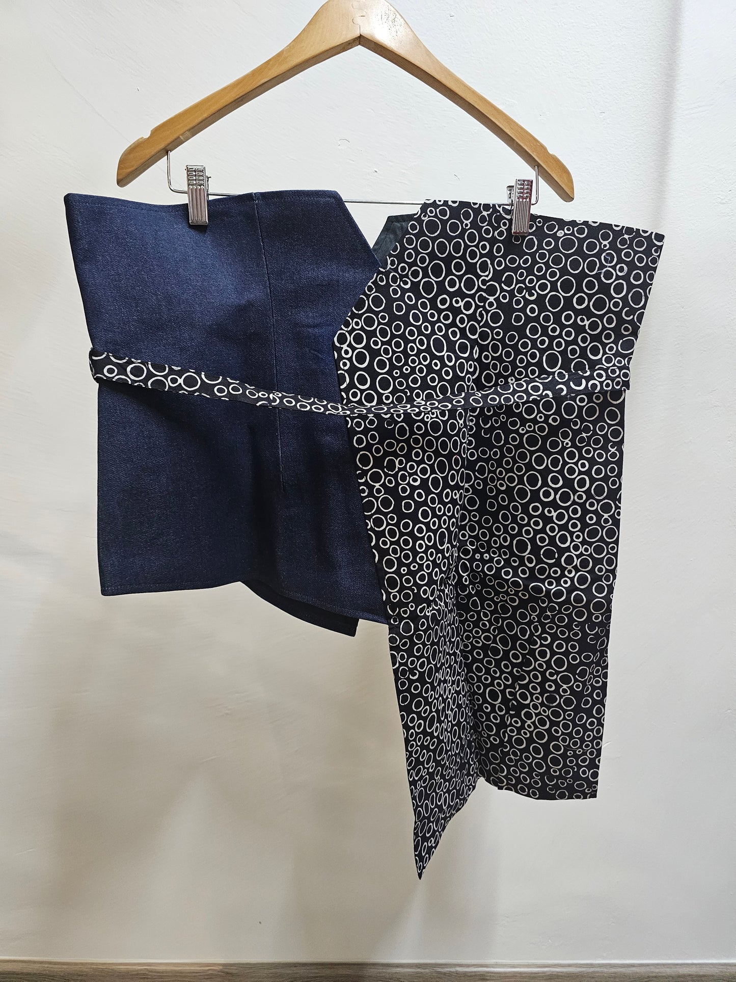 Nyana Patchwork Embroidery Batik Obi Belt