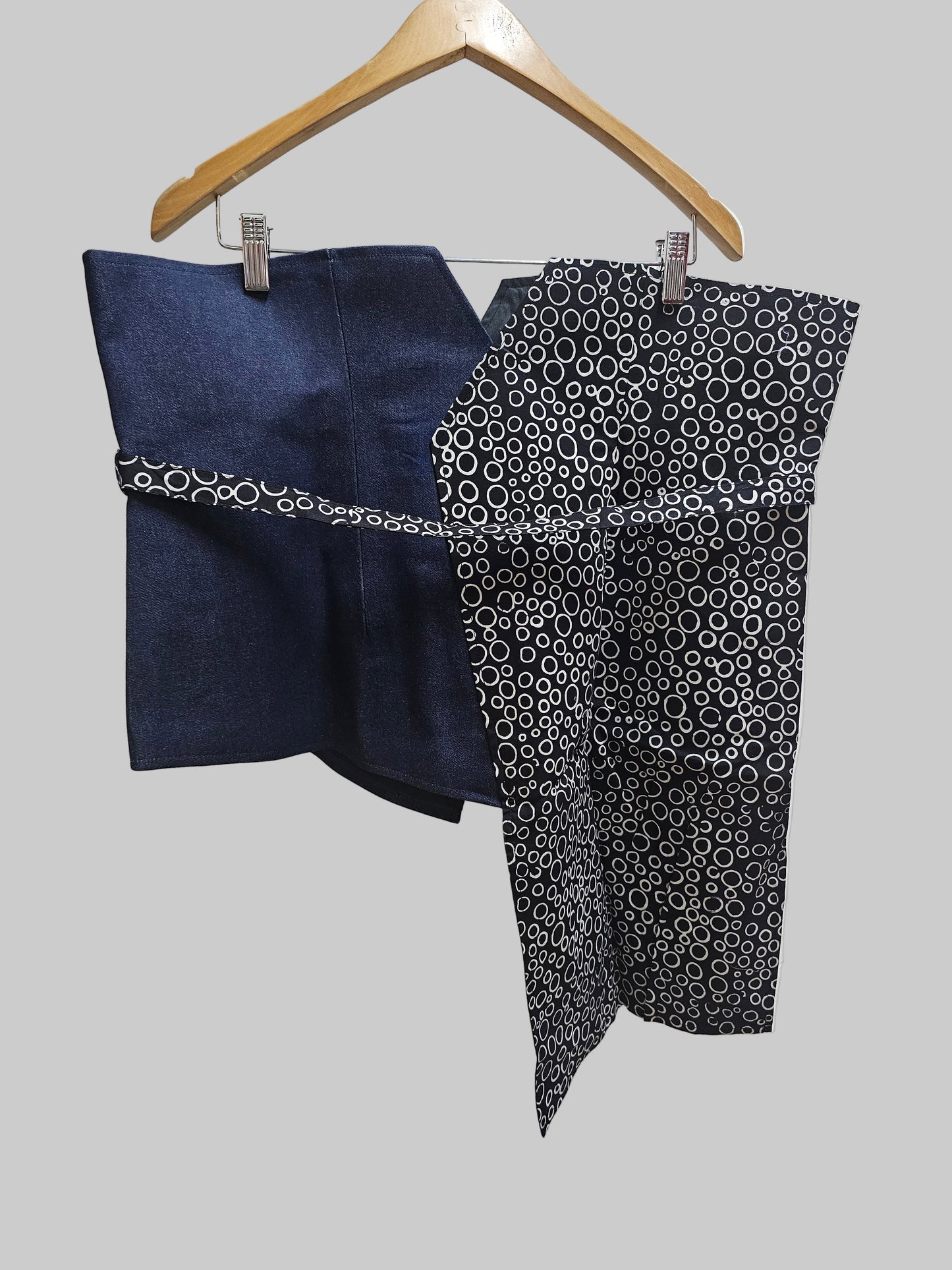 Nyana Patchwork Embroidery Batik Obi Belt