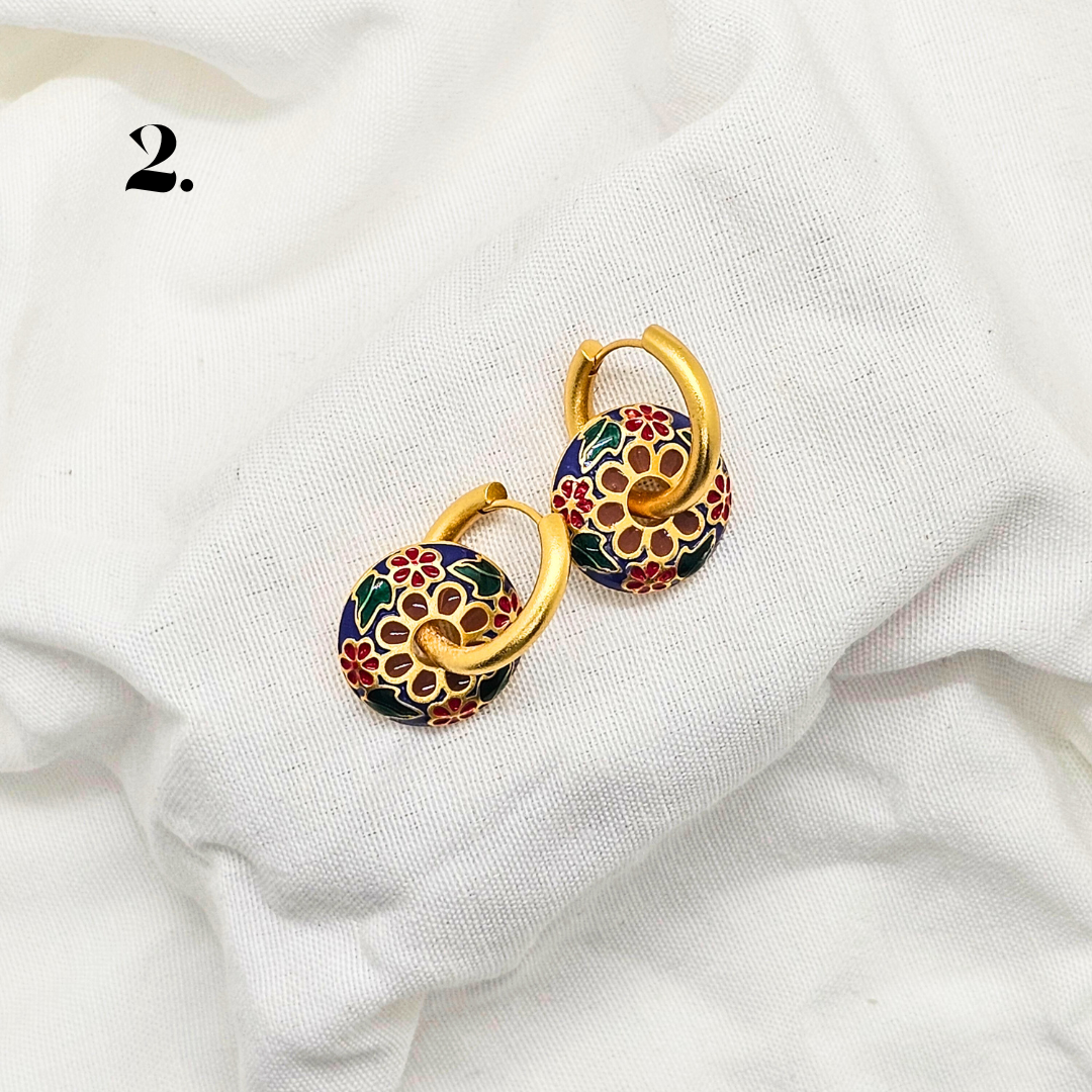 Singapore Handmade Jewelry - Stackable Earrings