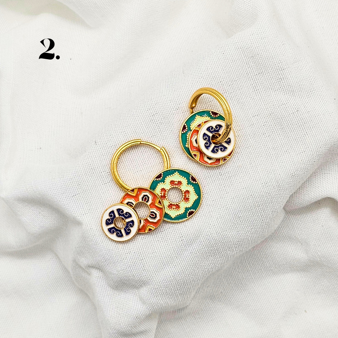 Singapore Handmade Jewelry - Stackable Earrings