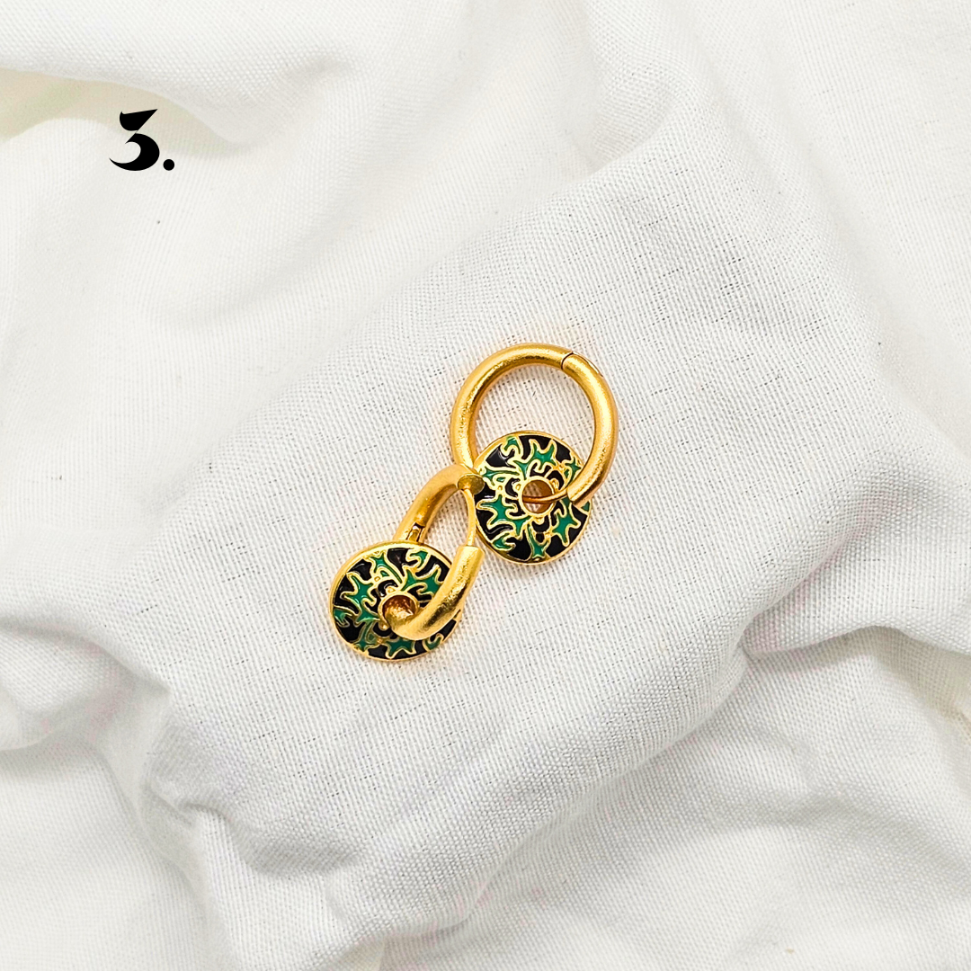 Singapore Handmade Jewelry - Stackable Earrings