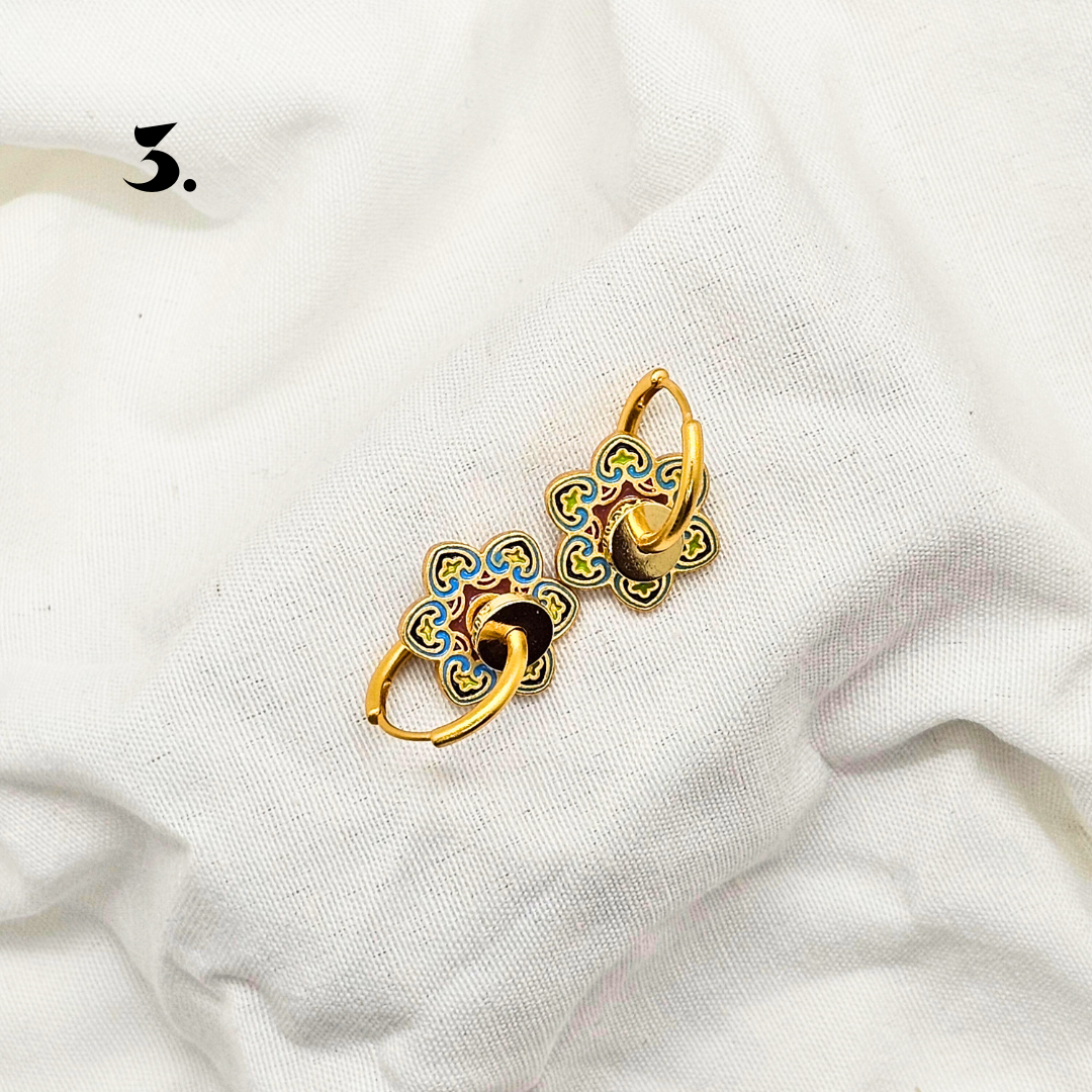 Singapore Handmade Jewelry - Stackable Earrings