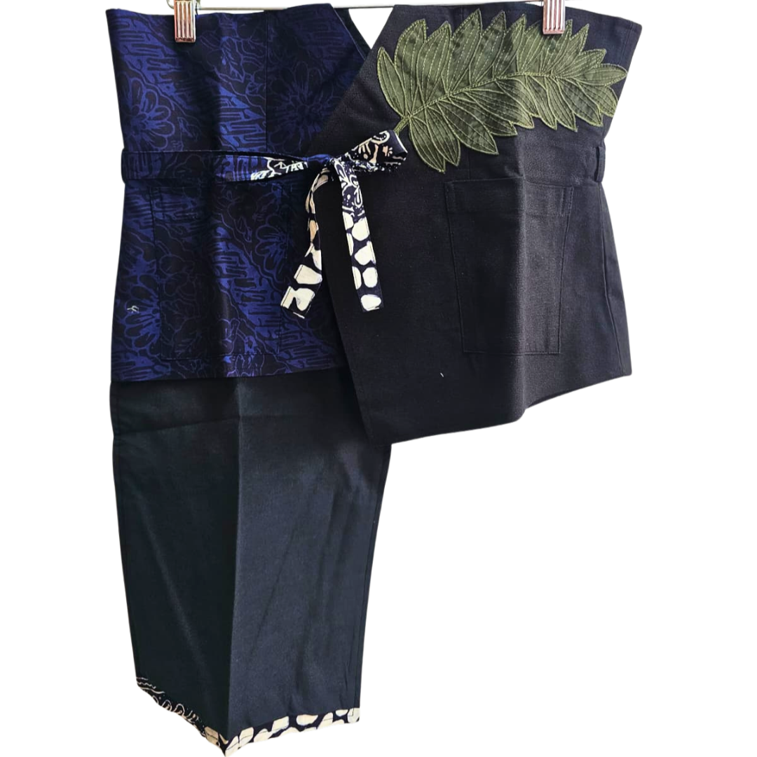 Nyana Patchwork Embroidery Batik Obi Belt