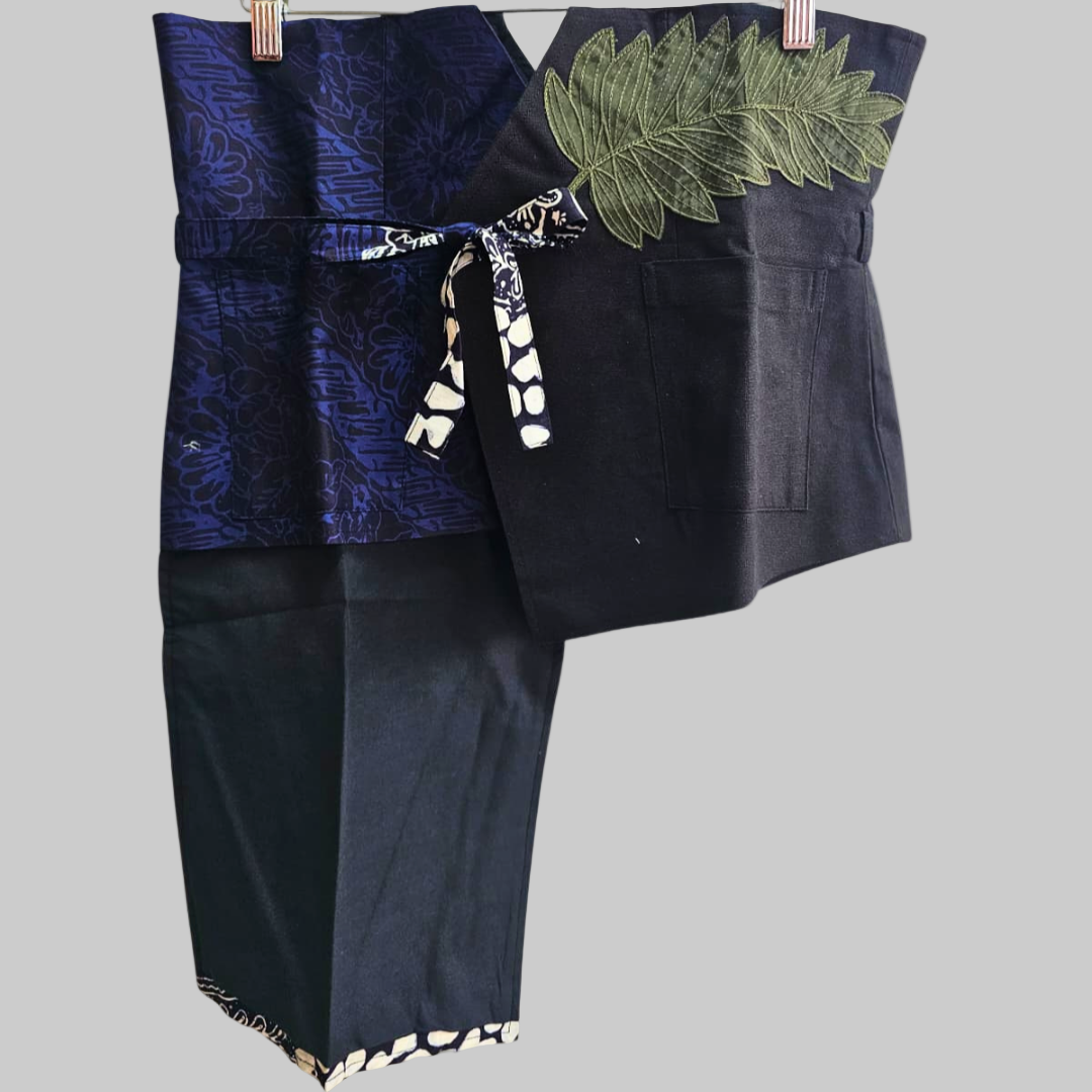 Nyana Patchwork Embroidery Batik Obi Belt
