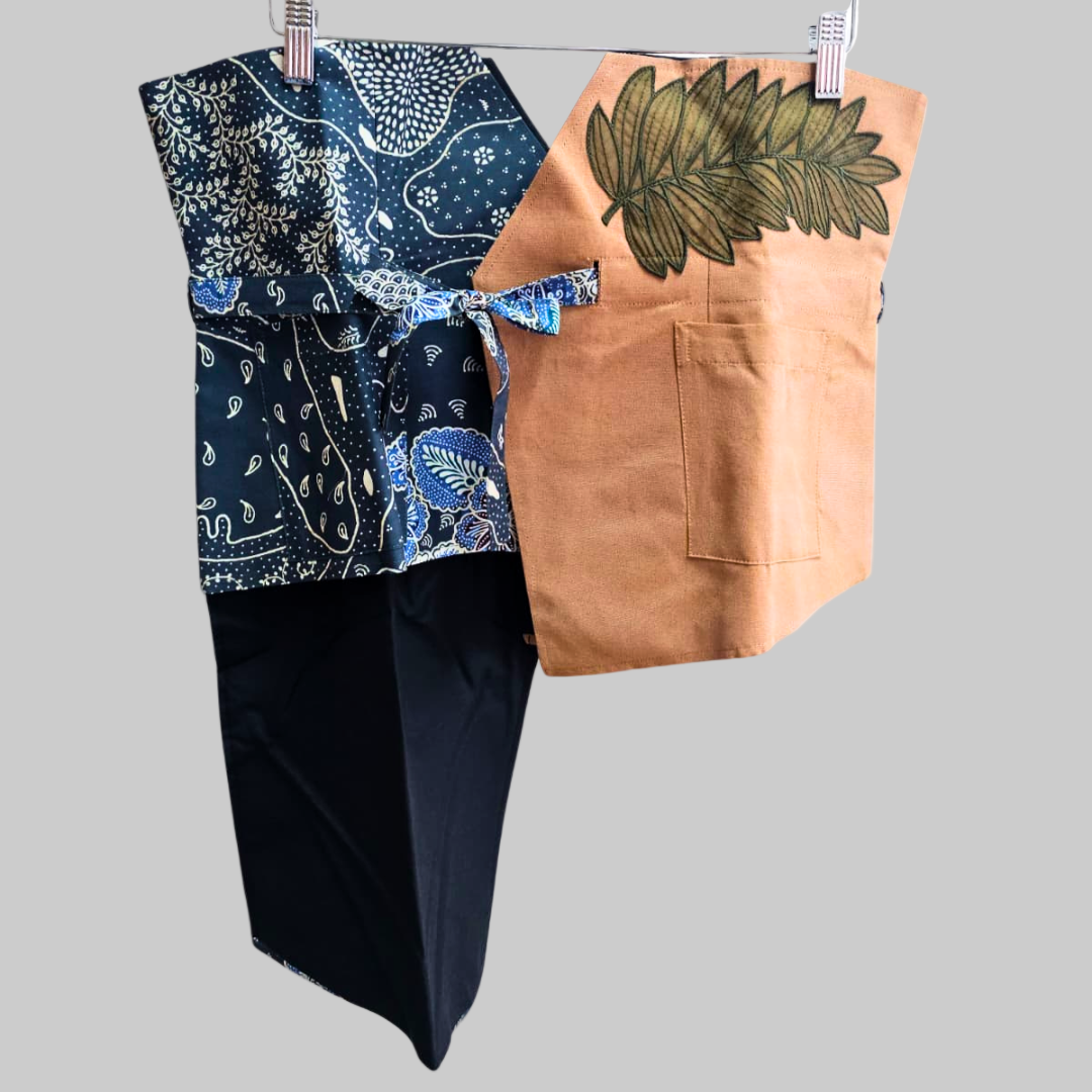 Nyana Patchwork Embroidery Batik Obi Belt