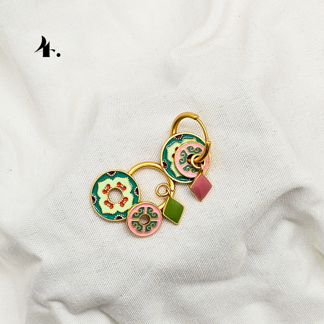 Singapore Handmade Jewelry - Stackable Earrings