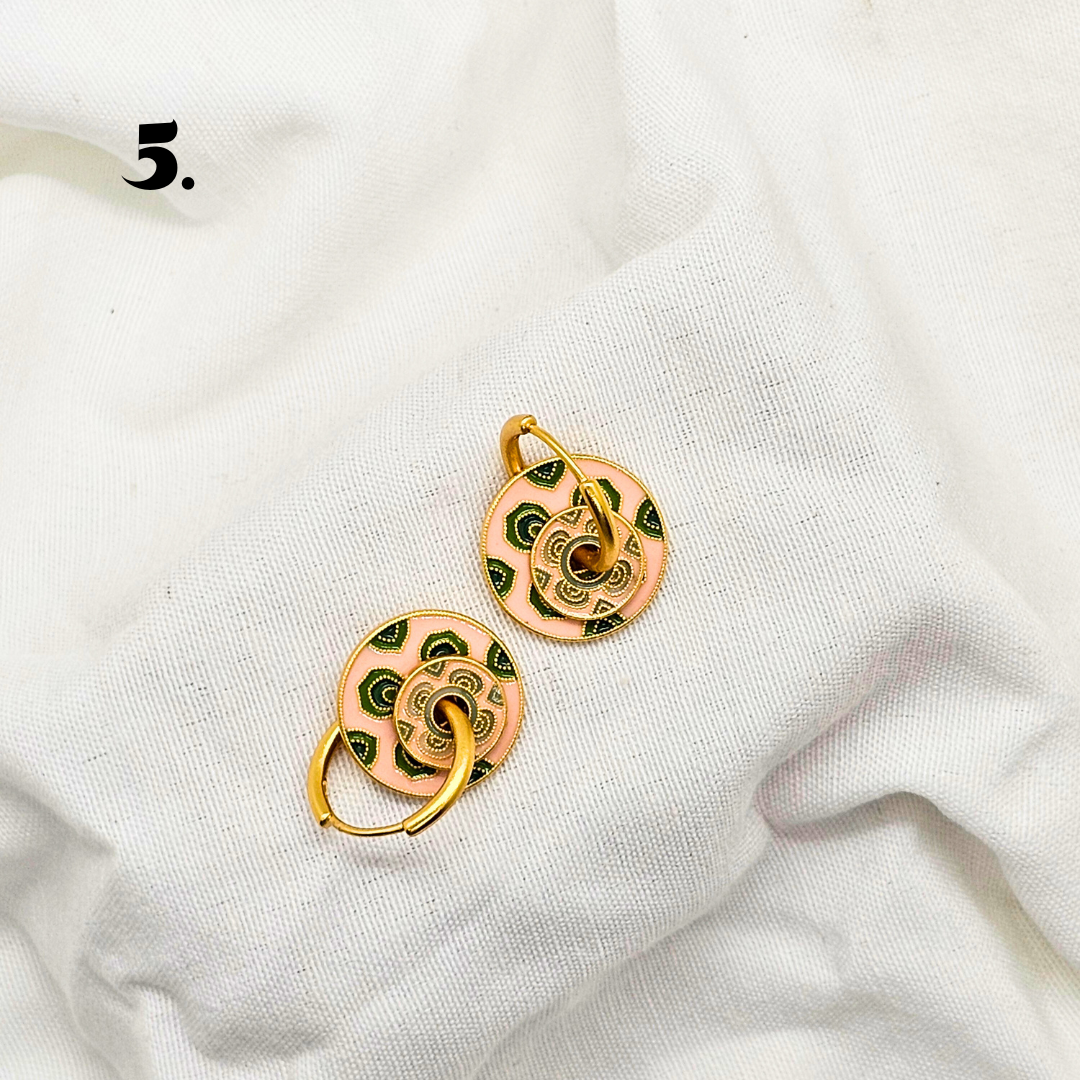 Singapore Handmade Jewelry - Stackable Earrings