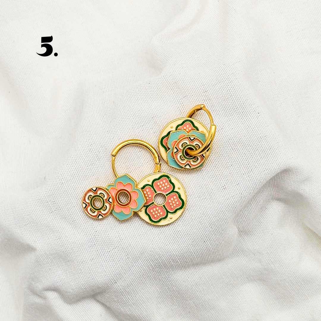 Singapore Handmade Jewelry - Stackable Earrings