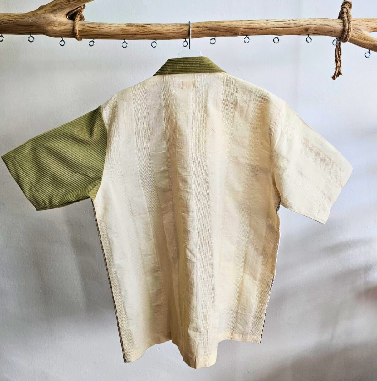 Nyana Kopi Karipap Patchwork Camp Shirt