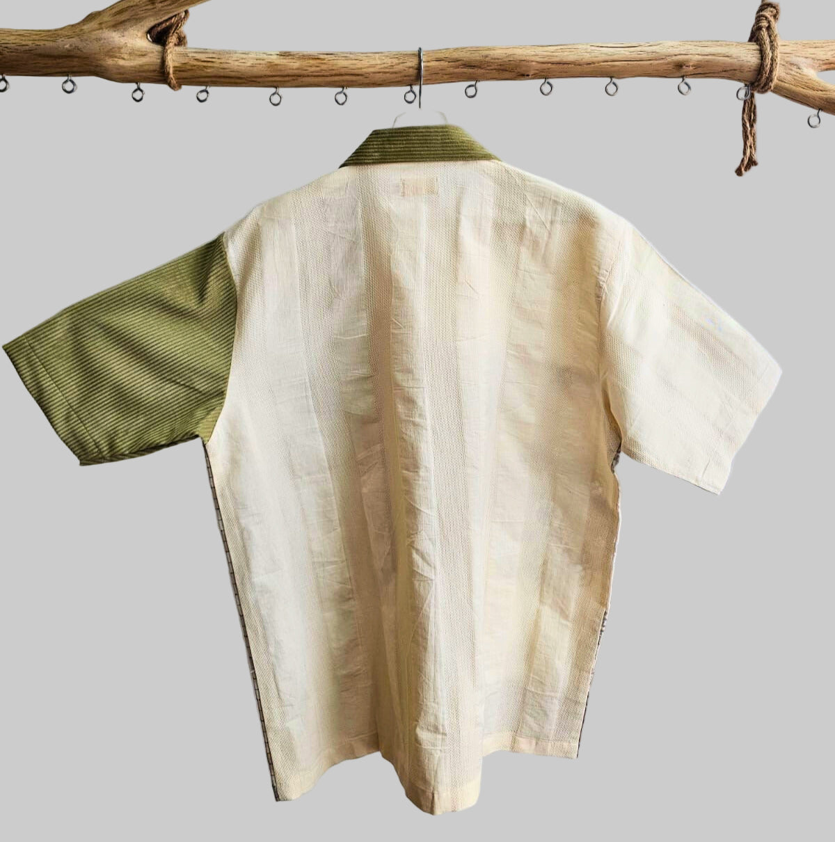 Nyana Kopi Karipap Patchwork Camp Shirt