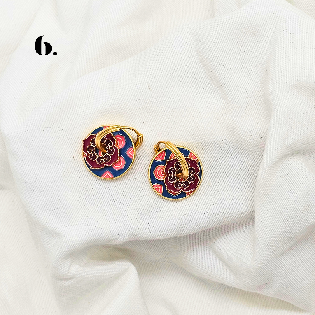 Singapore Handmade Jewelry - Stackable Earrings