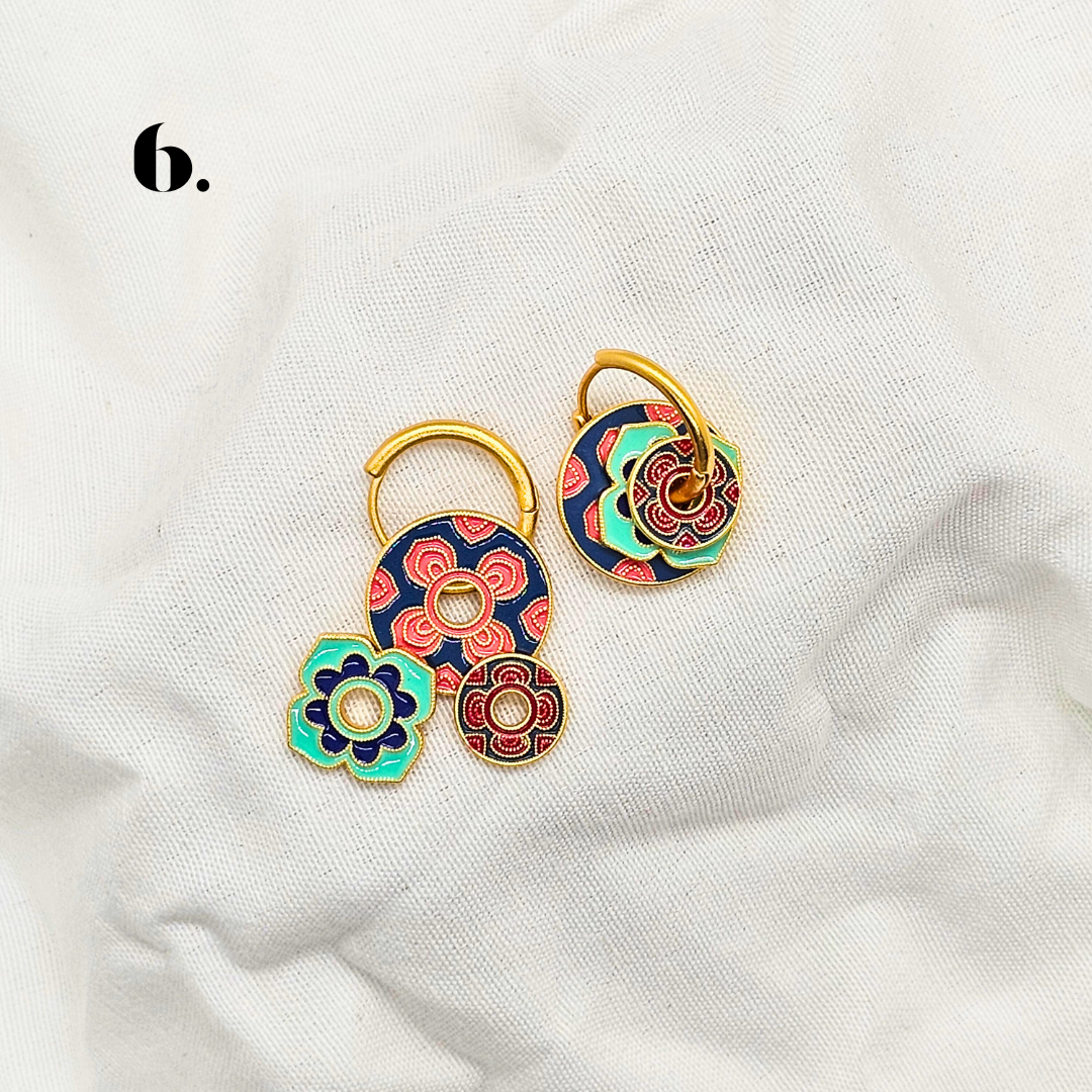 Singapore Handmade Jewelry - Stackable Earrings