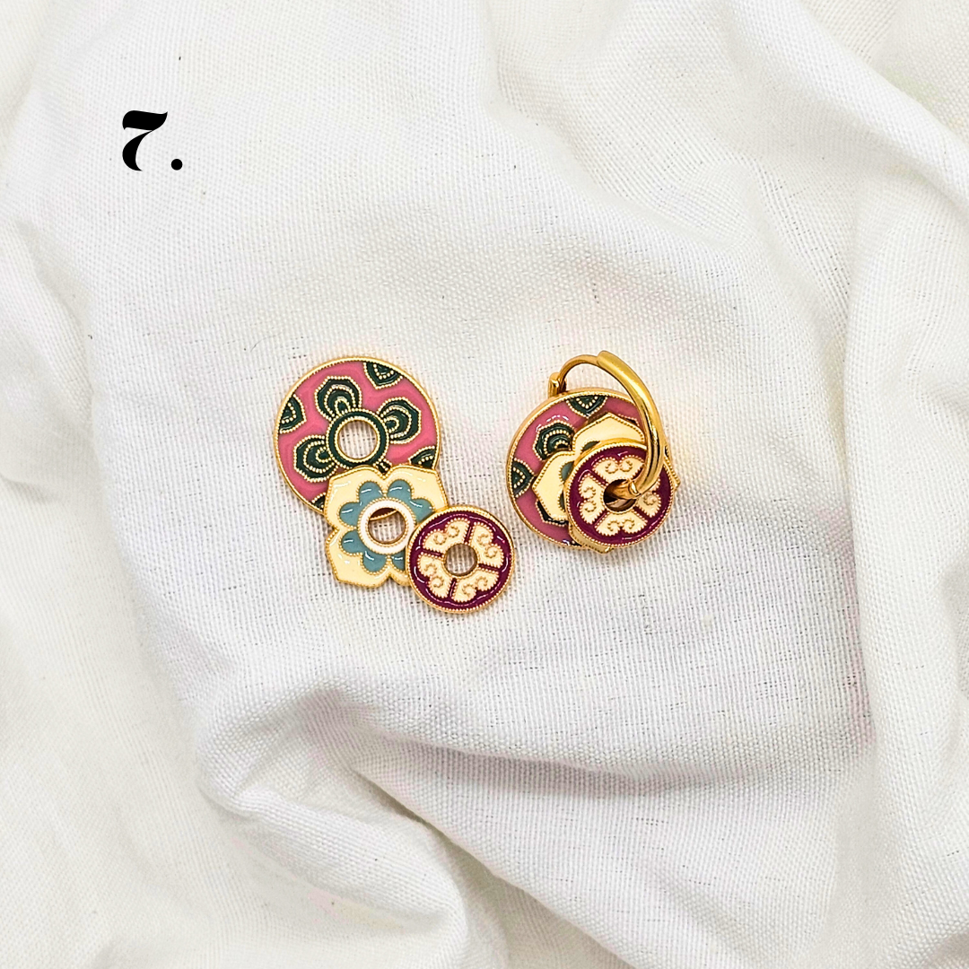 Singapore Handmade Jewelry - Stackable Earrings