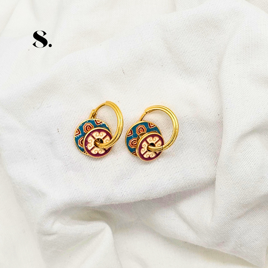 Singapore Handmade Jewelry - Stackable Earrings