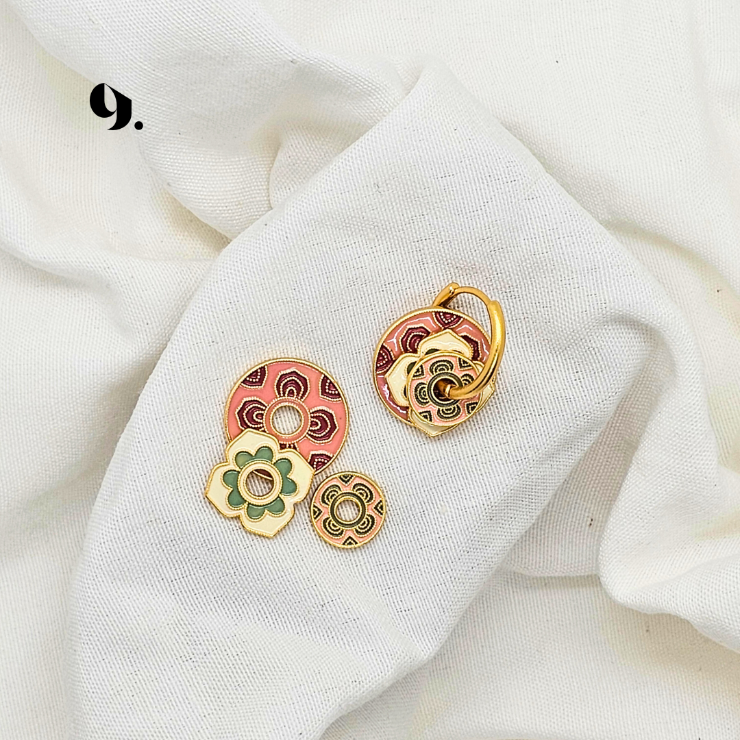 Singapore Handmade Jewelry - Stackable Earrings