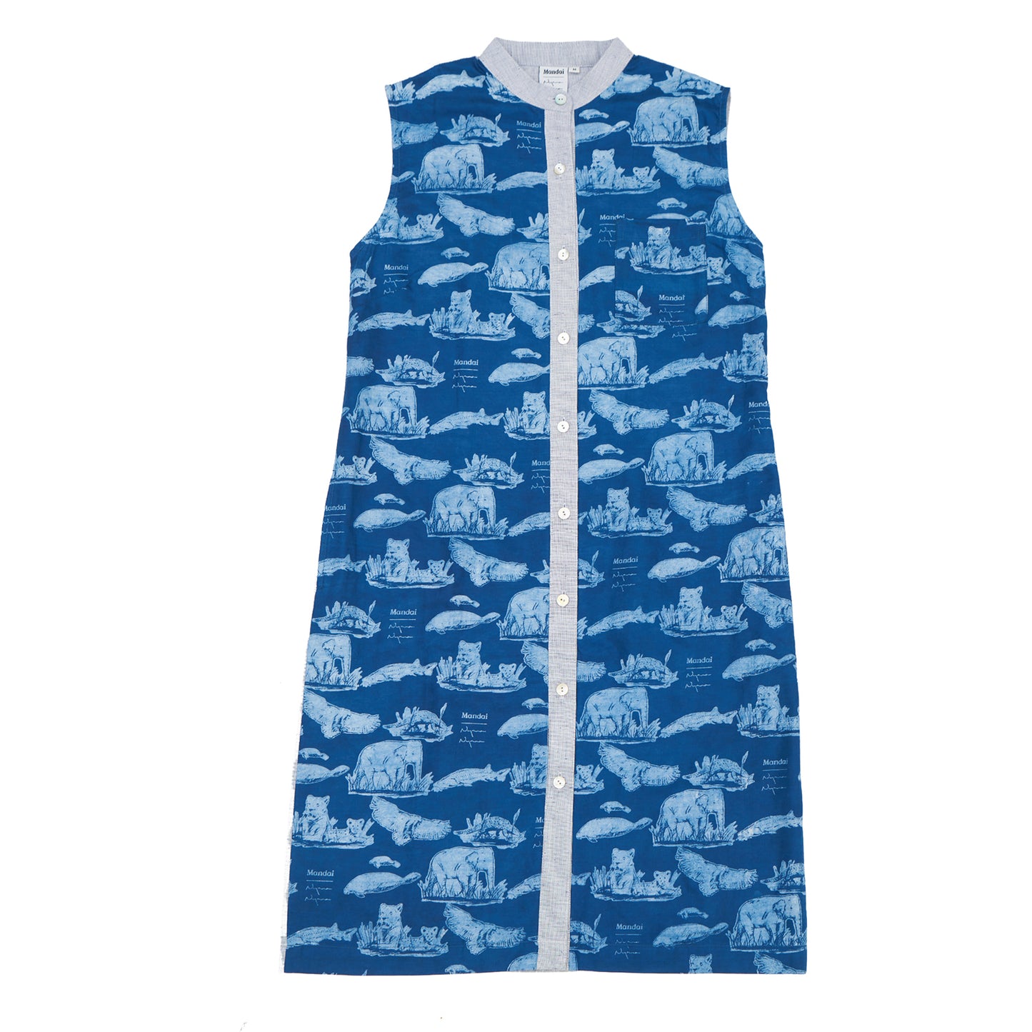Mandai X Nyana Nyana Ecoprint Dress Sustainable Collection