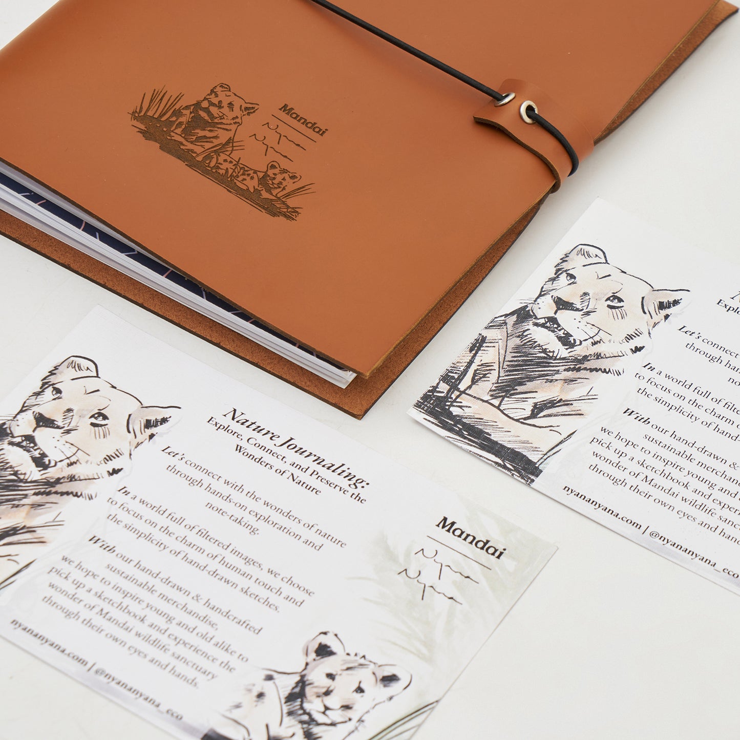 Mandai x Nyana Nyana Nature Journaling book