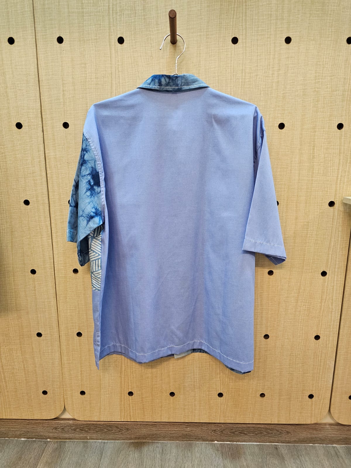 Nyana Camp Shirt Batik Patchwork