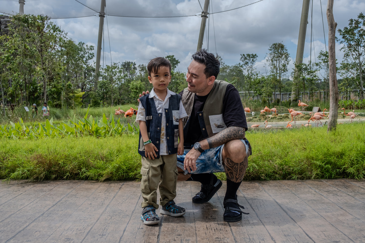 MANDAI x NYANA NYANA CAMP VEST FOR KIDS