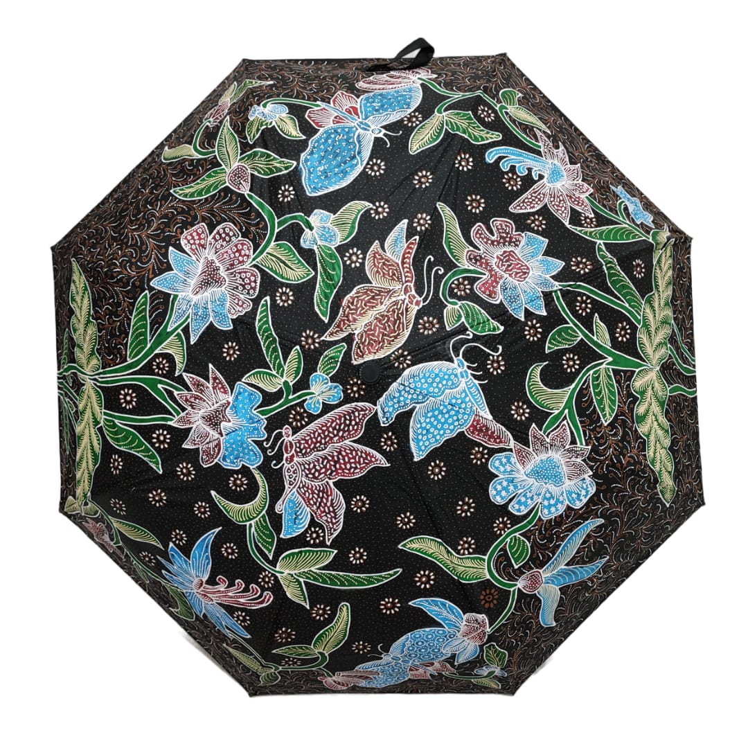 Nyana Hand Drawn Peranakan Batik Tulis UV Umbrella