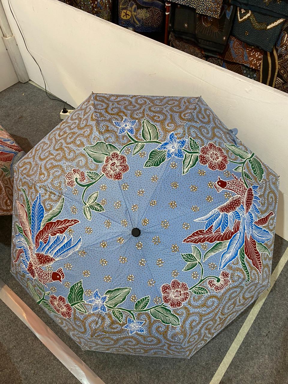 Nyana Hand Drawn Peranakan Batik Tulis UV Umbrella