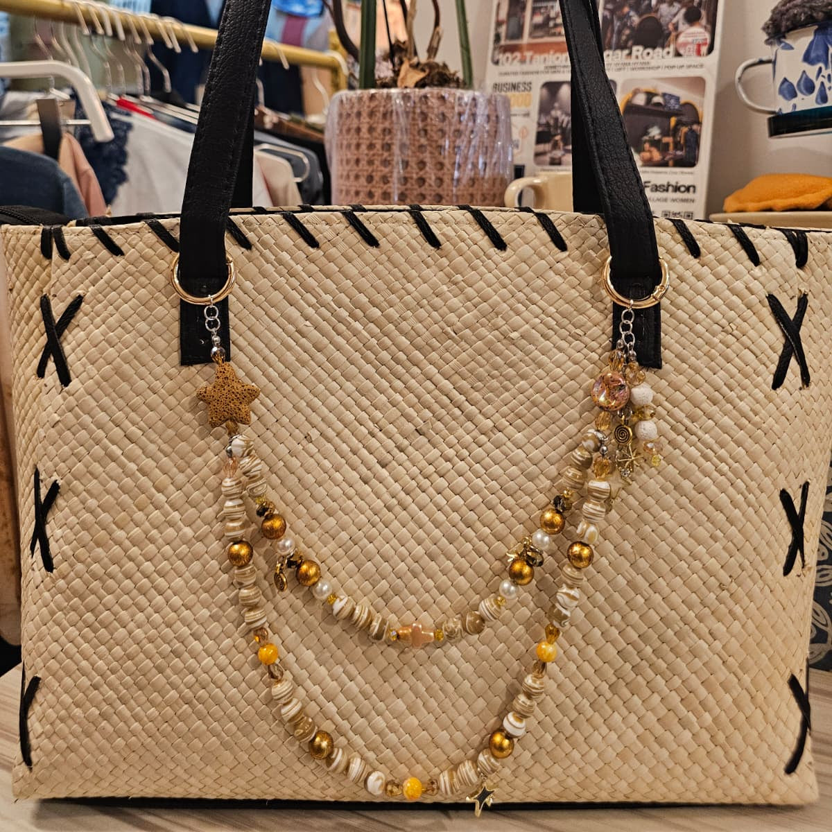 Diffuser Bracelets and Bag Charm White Lava - Circa Beads Christmas Specials