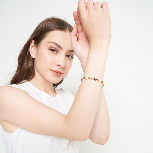 Diffuser Bracelets and Bag Charm White Lava - Circa Beads Christmas Specials